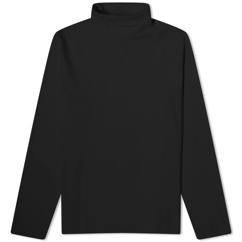 Plus Long Sleeve Mock Neck T-Shirt