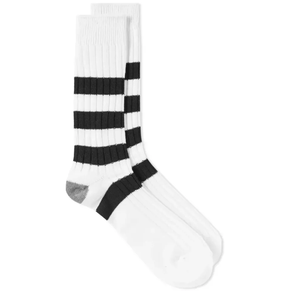 Stripe Crew Sock