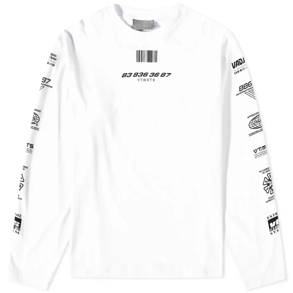 Long Sleeve Rights Reserved T-Shirt