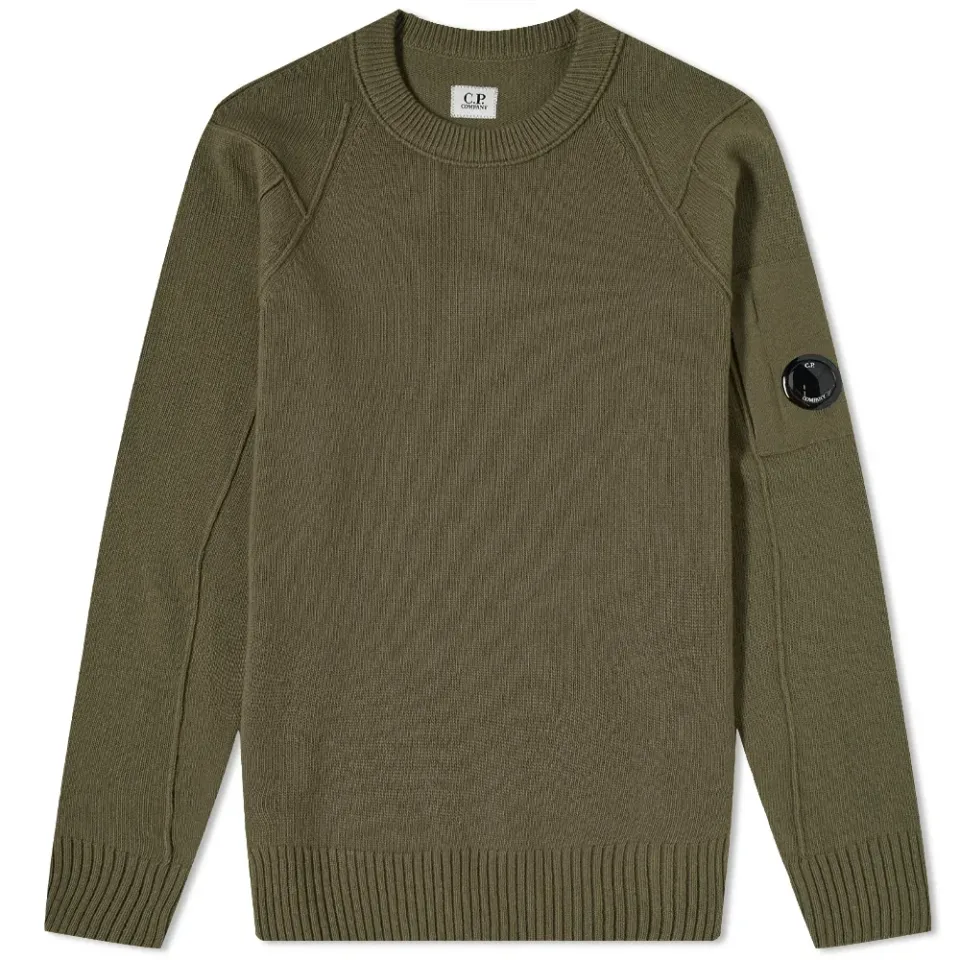 Arm Lens Crew Knit