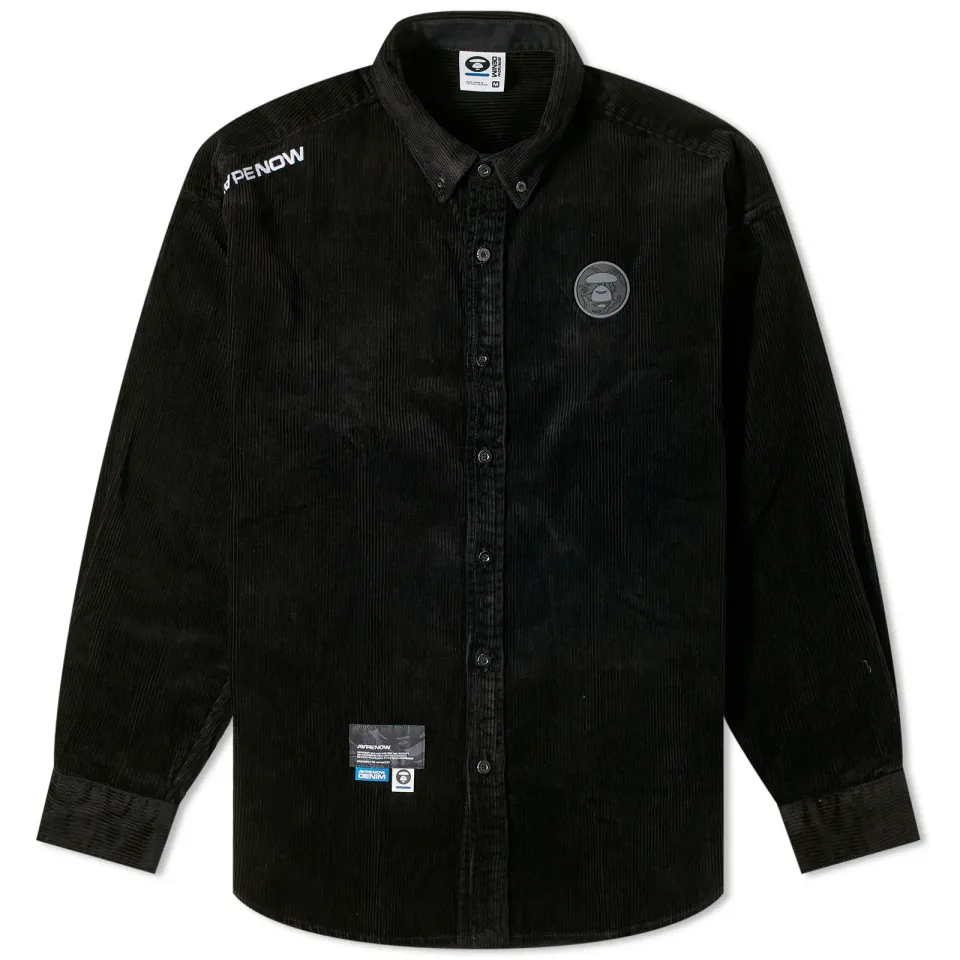 AAPE Now Cord Loose Fit Shirt