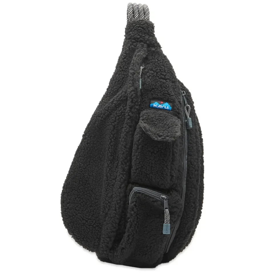 Sherpa Fleece Rope Bag