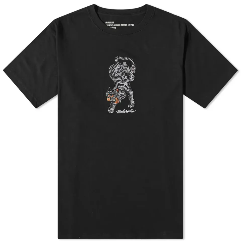 Tiger Embroidered T-Shirt