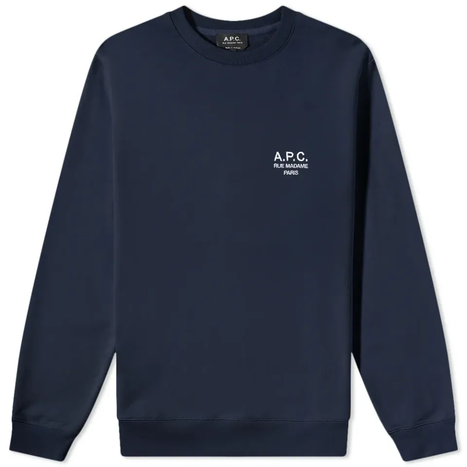 A.P.C. Rider Embroidered Crew Sweat