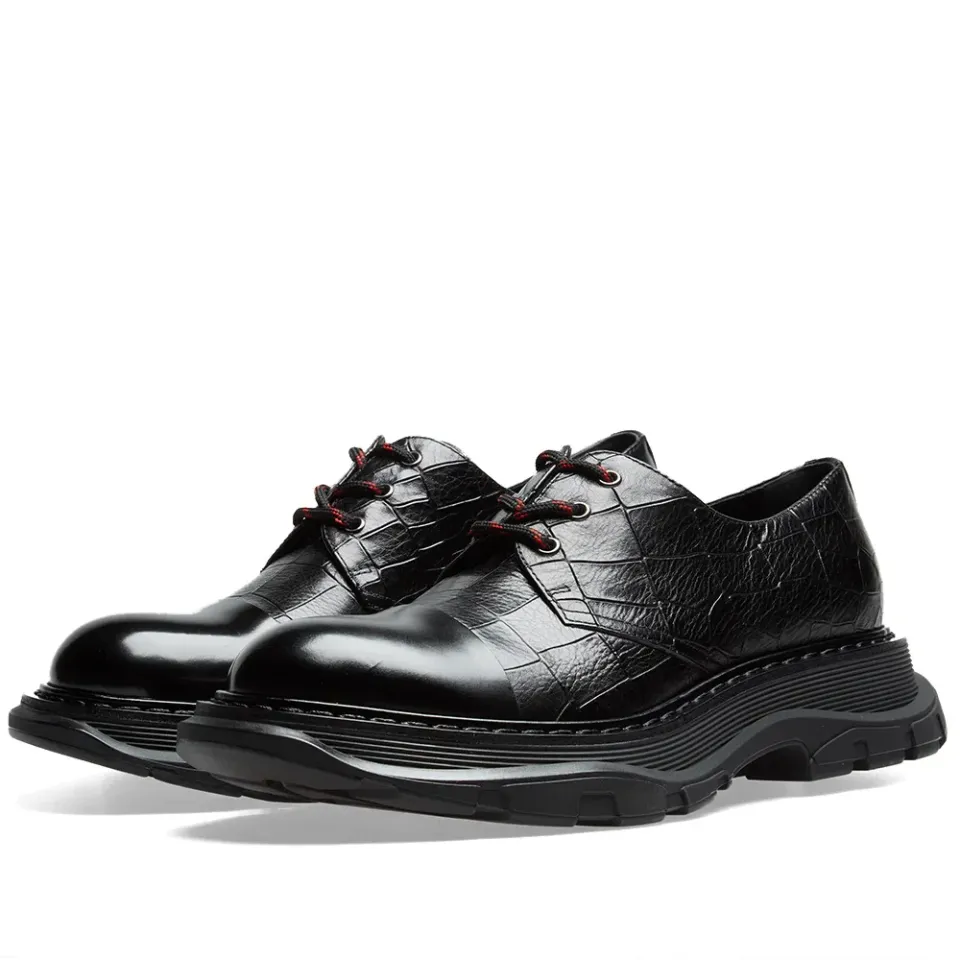 Oversized Sole Derby Shoe