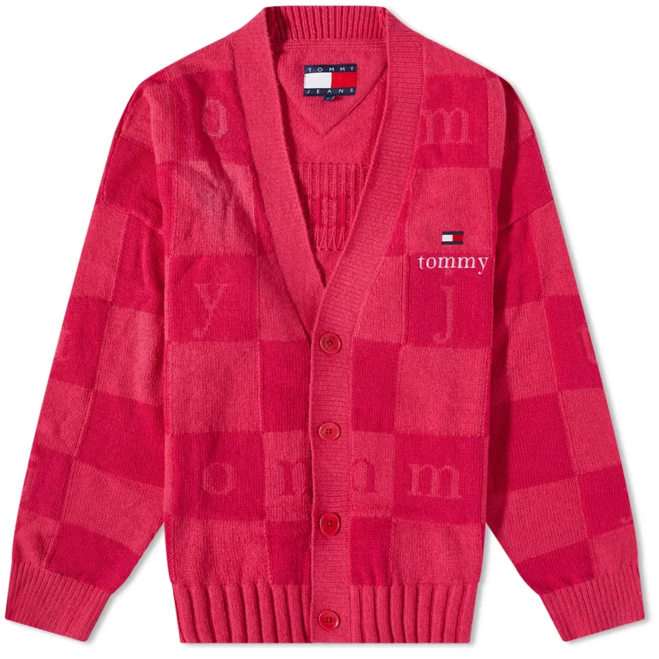 Checkerboard Cardigan