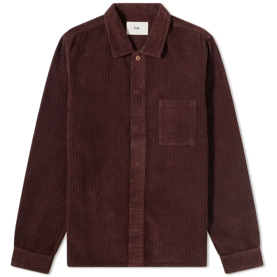 Corduroy Patch Shirt