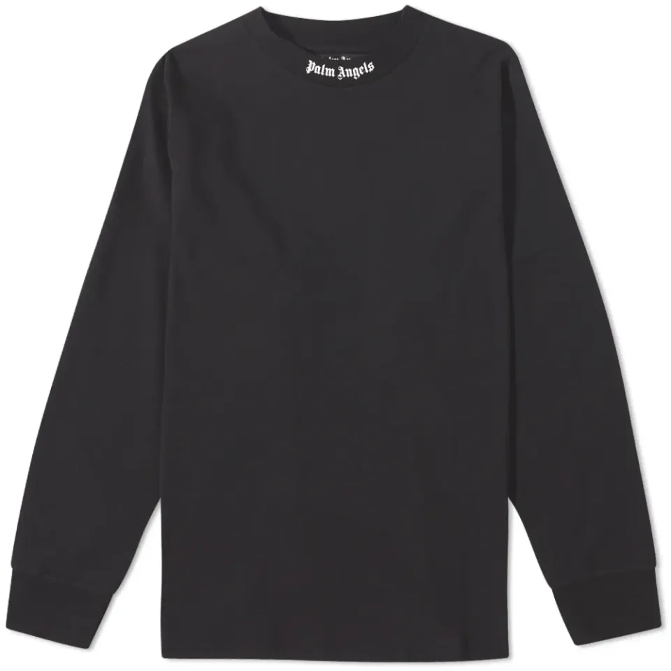 Long Sleeve Logo Mock Neck T-Shirt