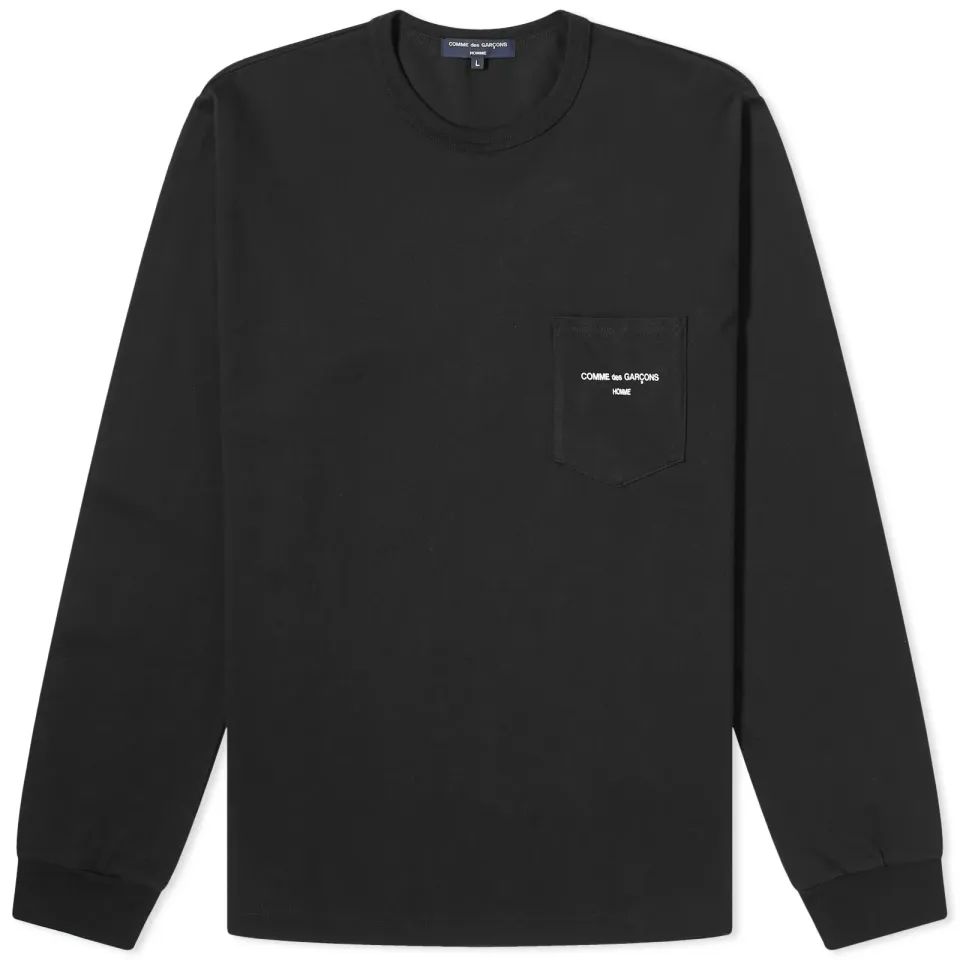 Pocket Logo Long Sleeve Tee