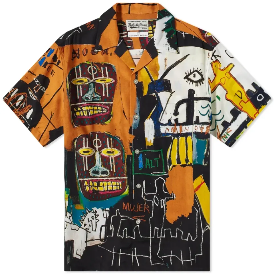 Jean-Michel Basquiat Type 4 Hawaiian Shirt