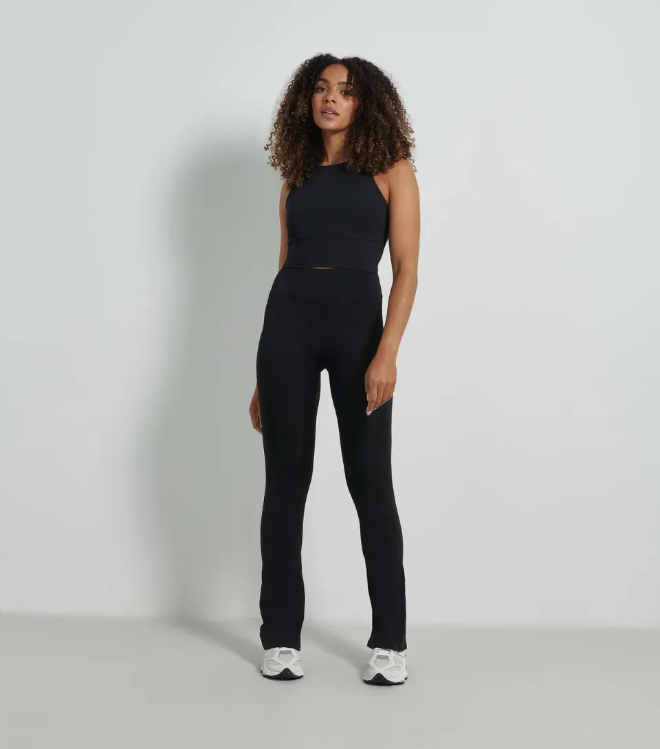 Women's by Zara McDermott Black Flared Active Leggings