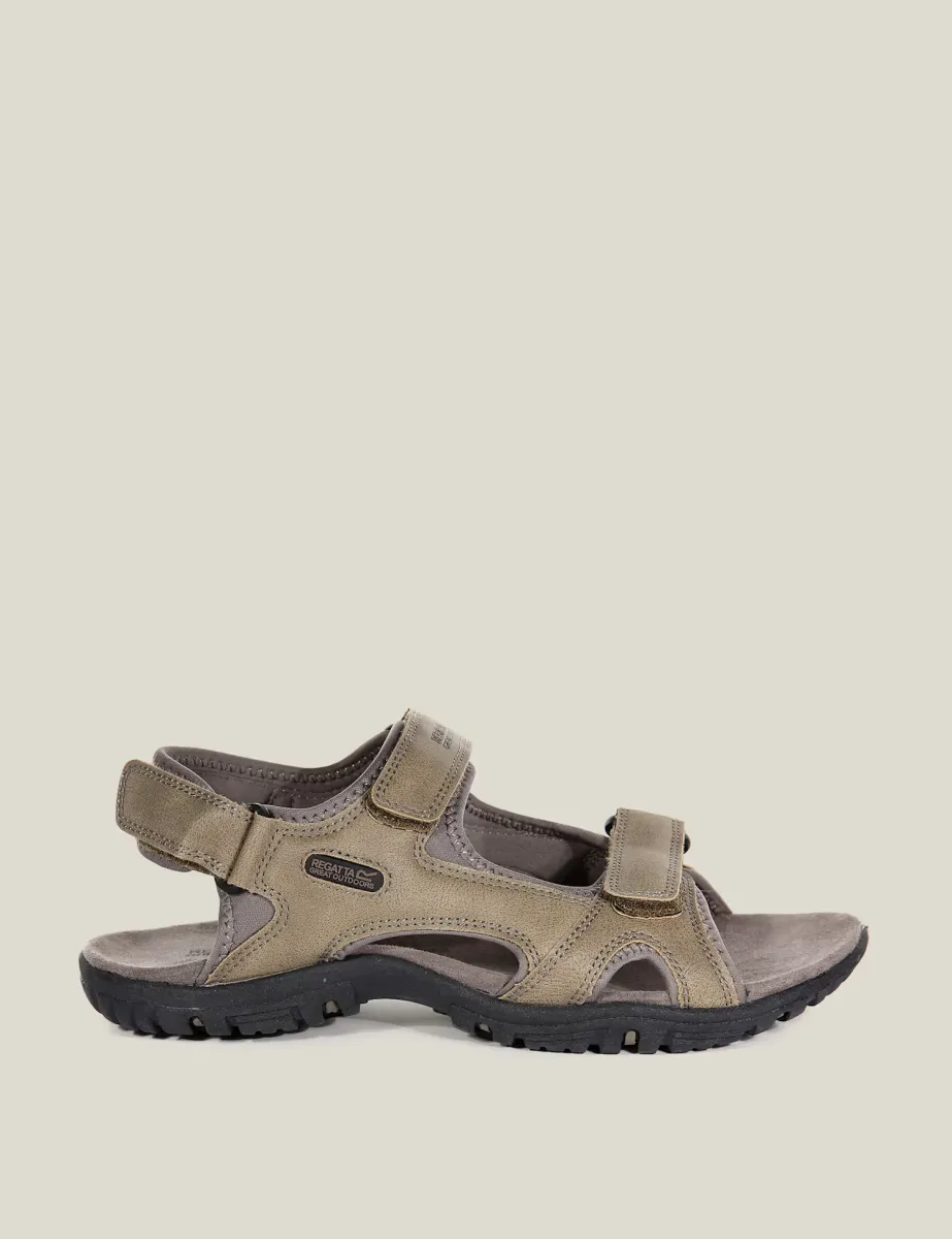 Haris Riptape Sandals Beige