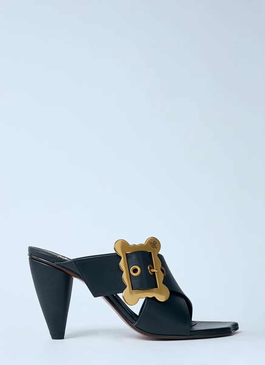 Belt Mule Heels