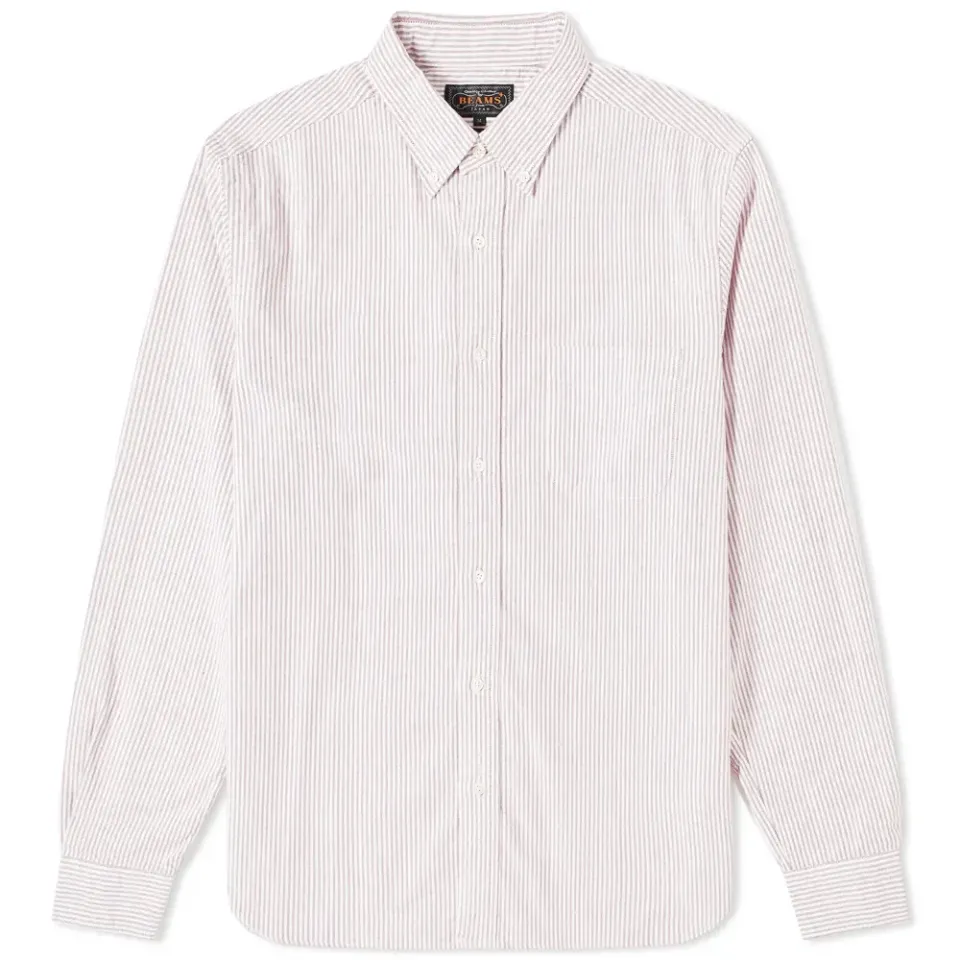 Button Down Candy Stripe Shirt