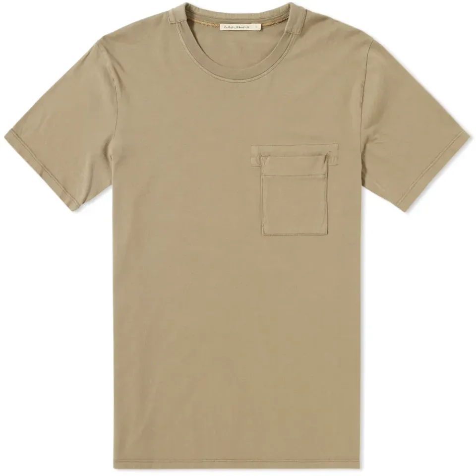 Nudie Anders Mended Pocket Tee