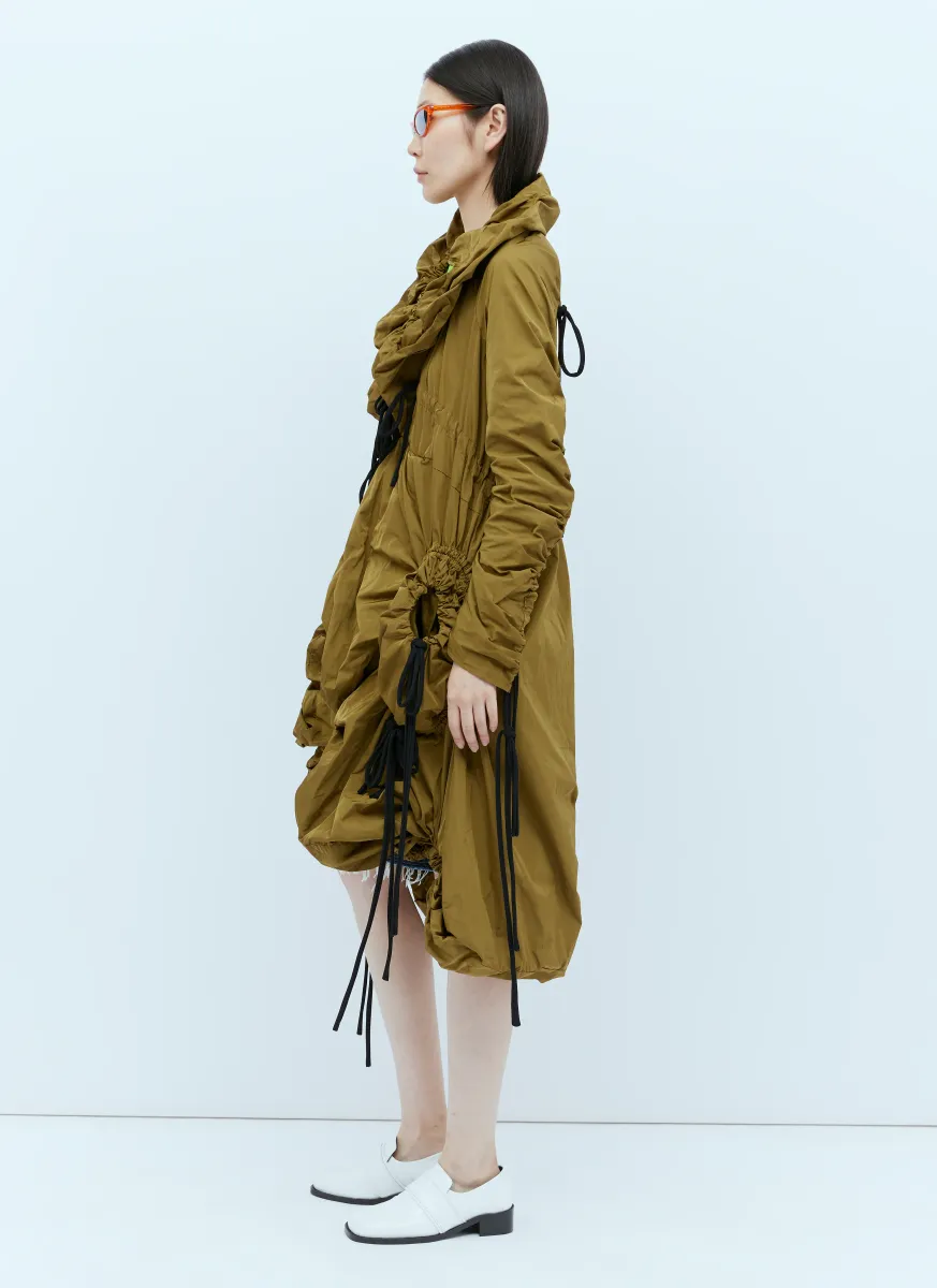 Drapy Hooded Parka