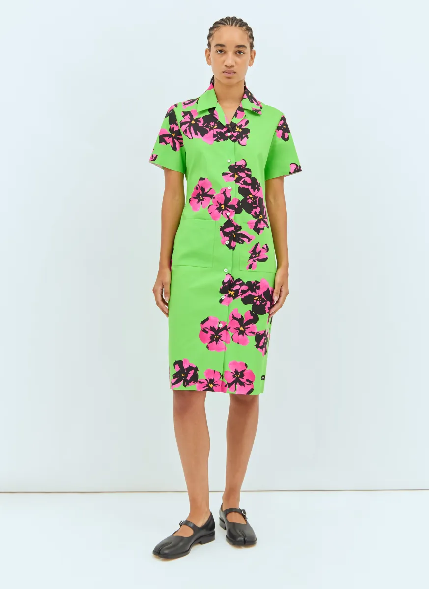 Flower Midi Dress