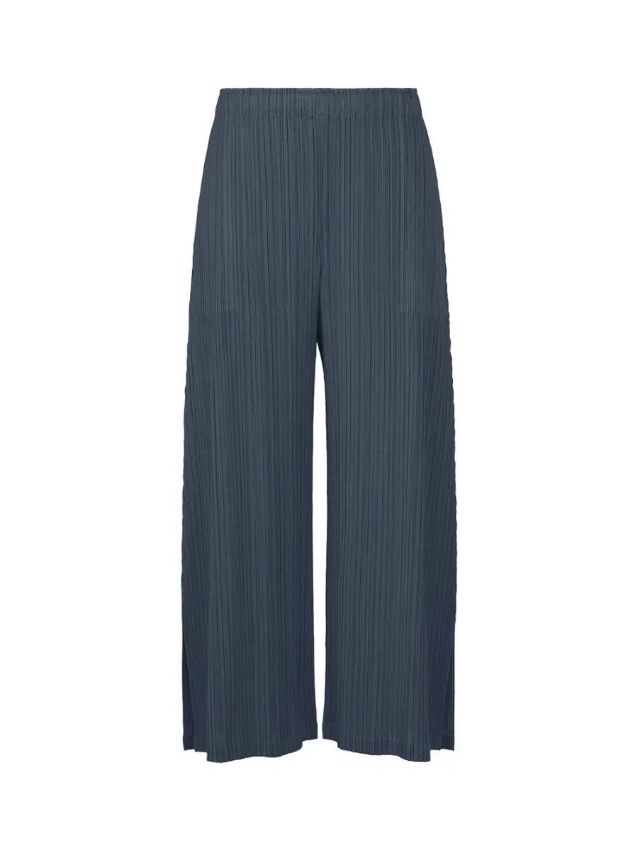 Pleats Please Trousers Navy