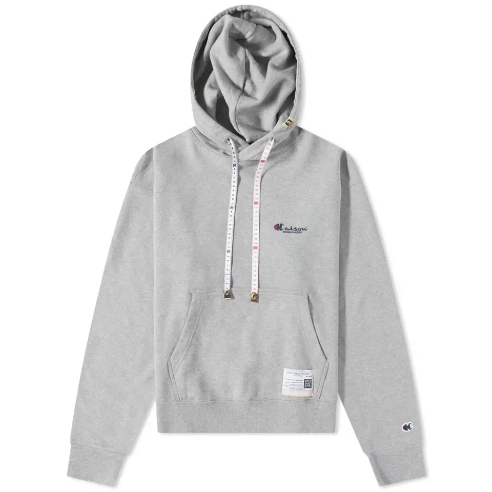 Embroidered Logo Hoodie