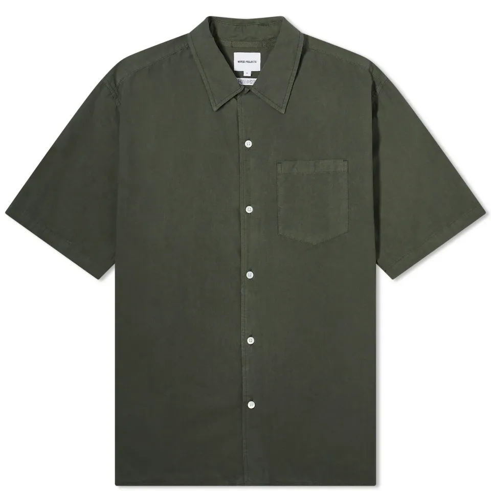 Carsten Tencel Short Sleeve Shirt