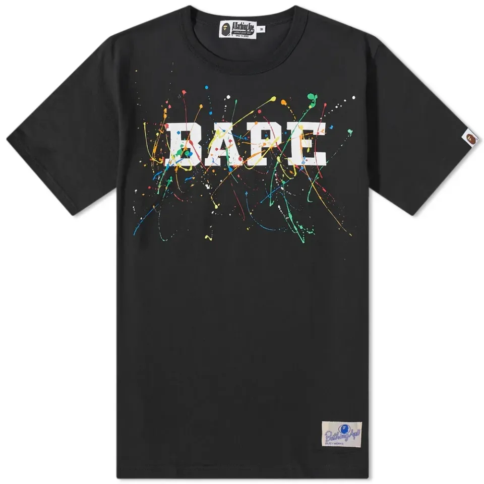 PAINT SPLATTER T-Shirt M