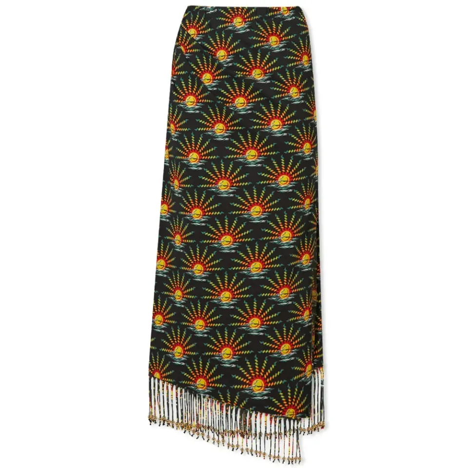 Longline Beaded Skirt