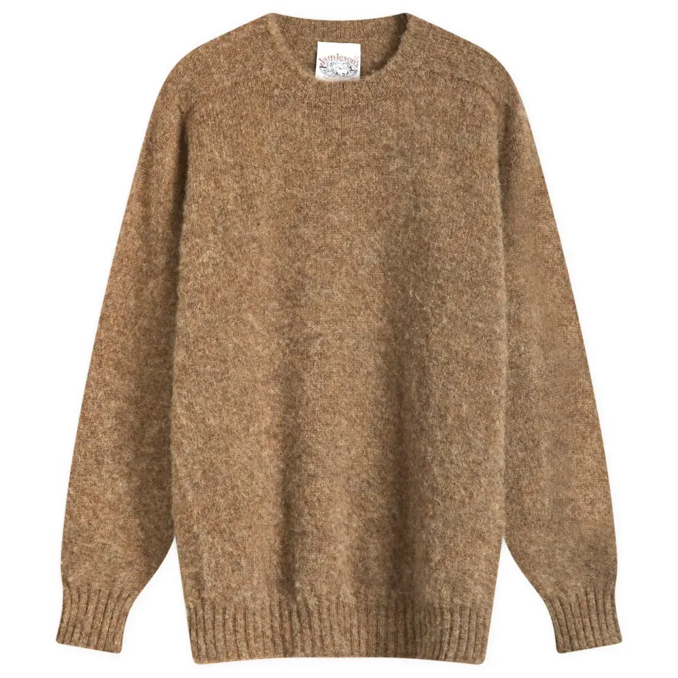 Jamieson's of Shetland Brushed Crew Knit