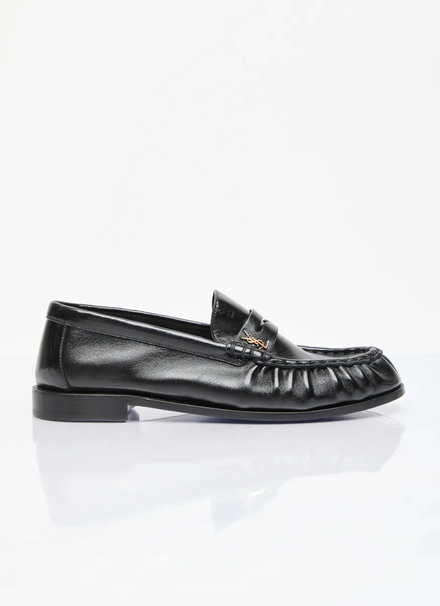 Le Loafer Penney Leather Slippers