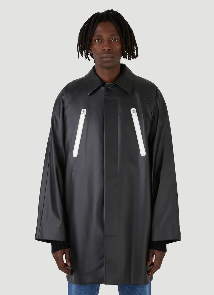 Raglan Zipped Coat