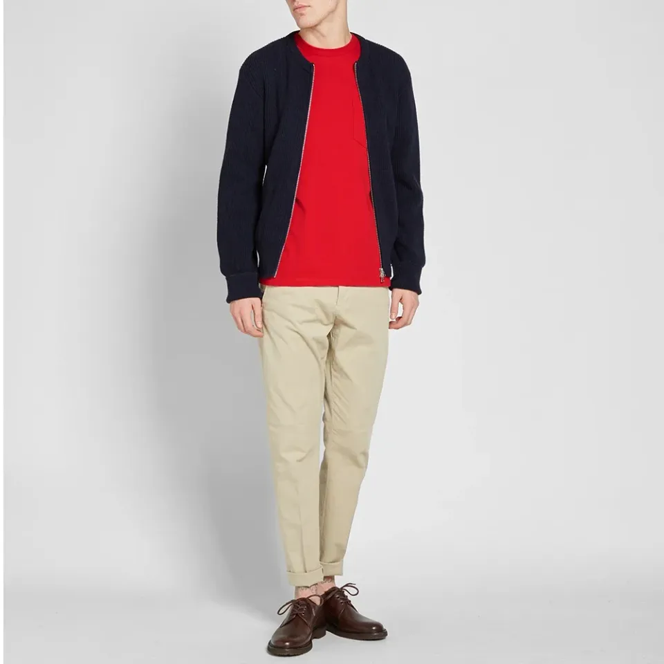 Maison Kitsuné Tricolour Fox Pocket Tee