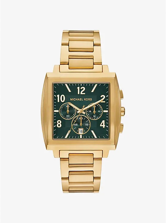 Oversized Rhys Gold-Tone Watch