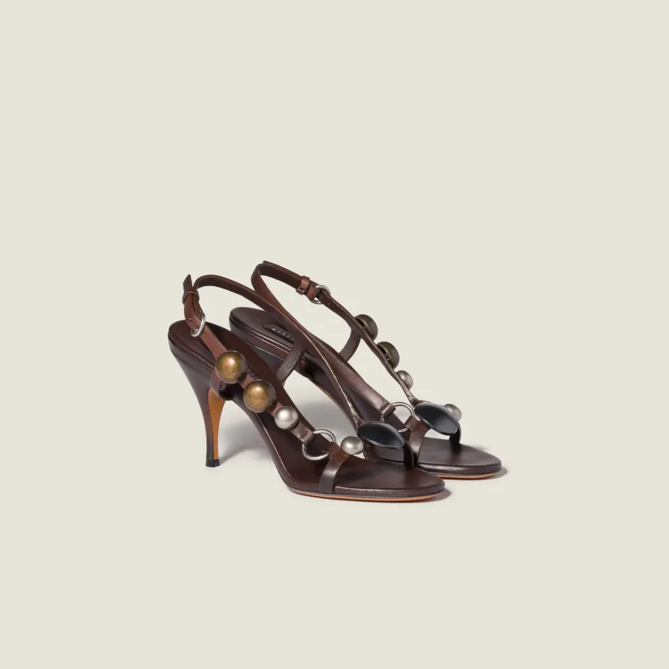 Leather sandals
