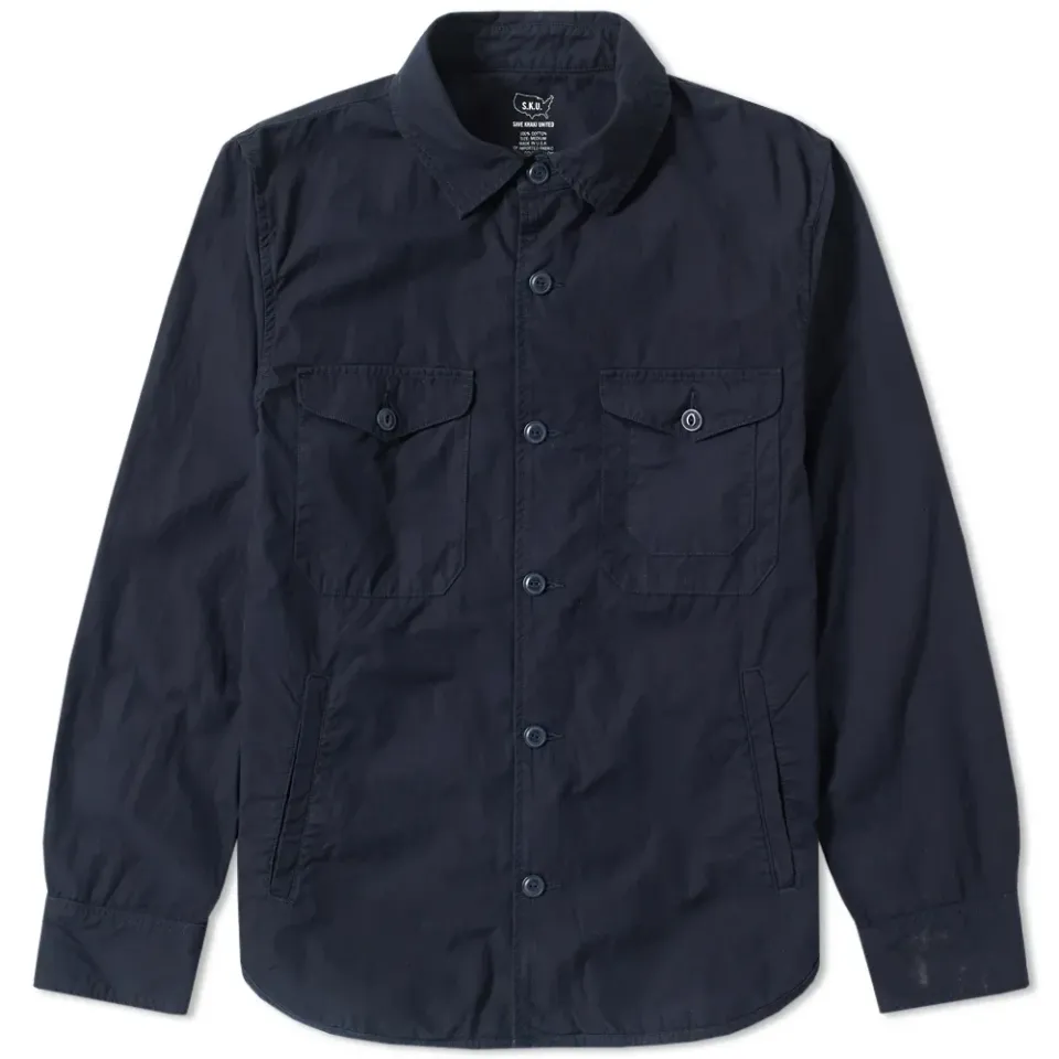 Multi Pocket Shirt Jacket
