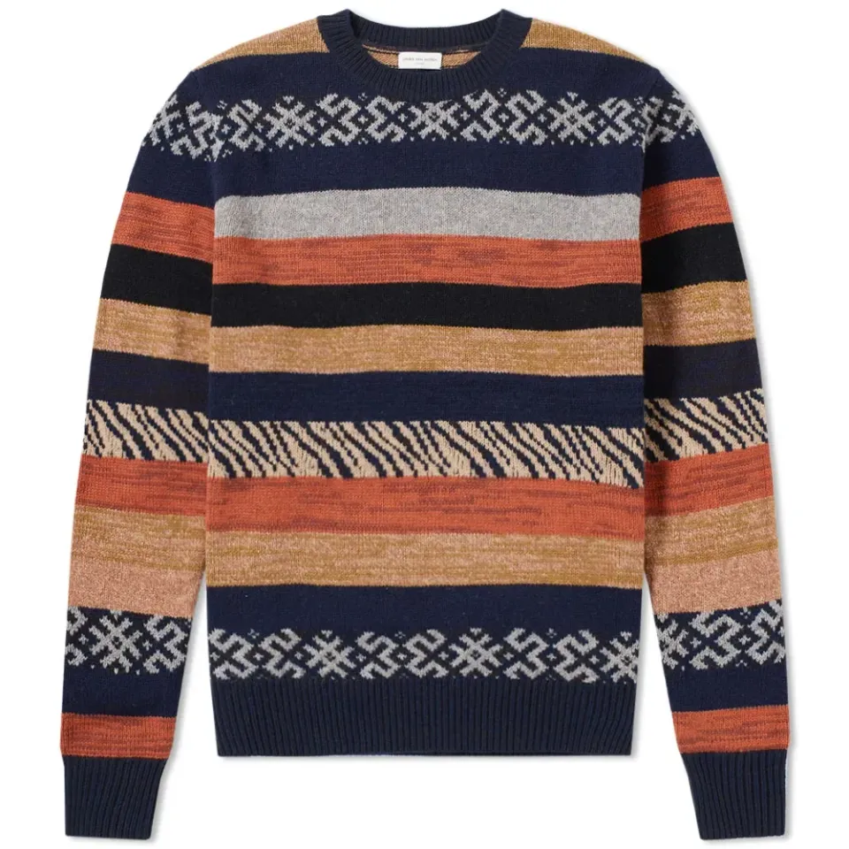 Stripe Jacquard Knit