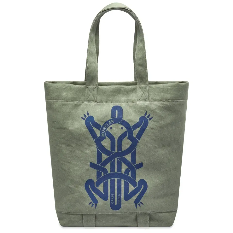 5 Moncler Craig Green Lightweight Logo Tote Bag