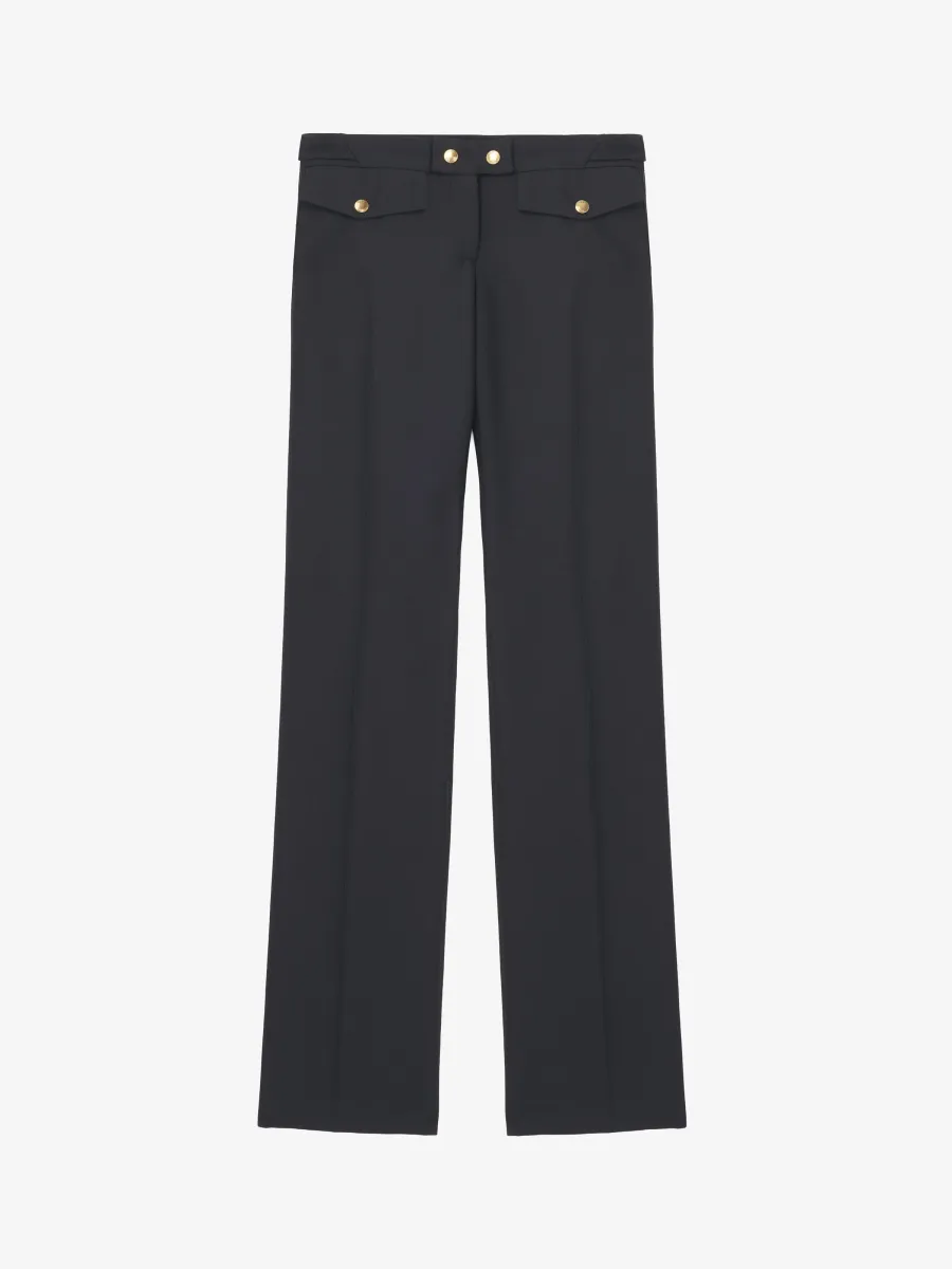 Straight Leg Trousers