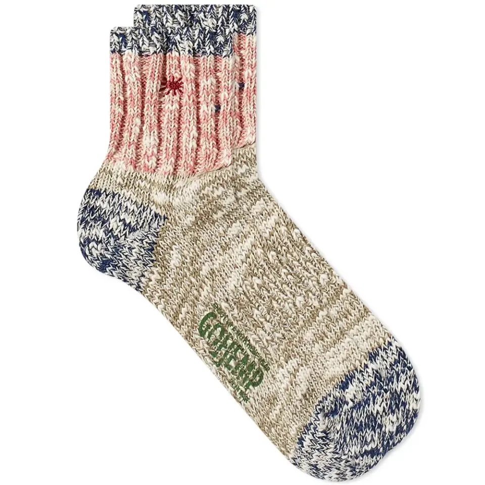 Go Hemp Slub Quarter Sock
