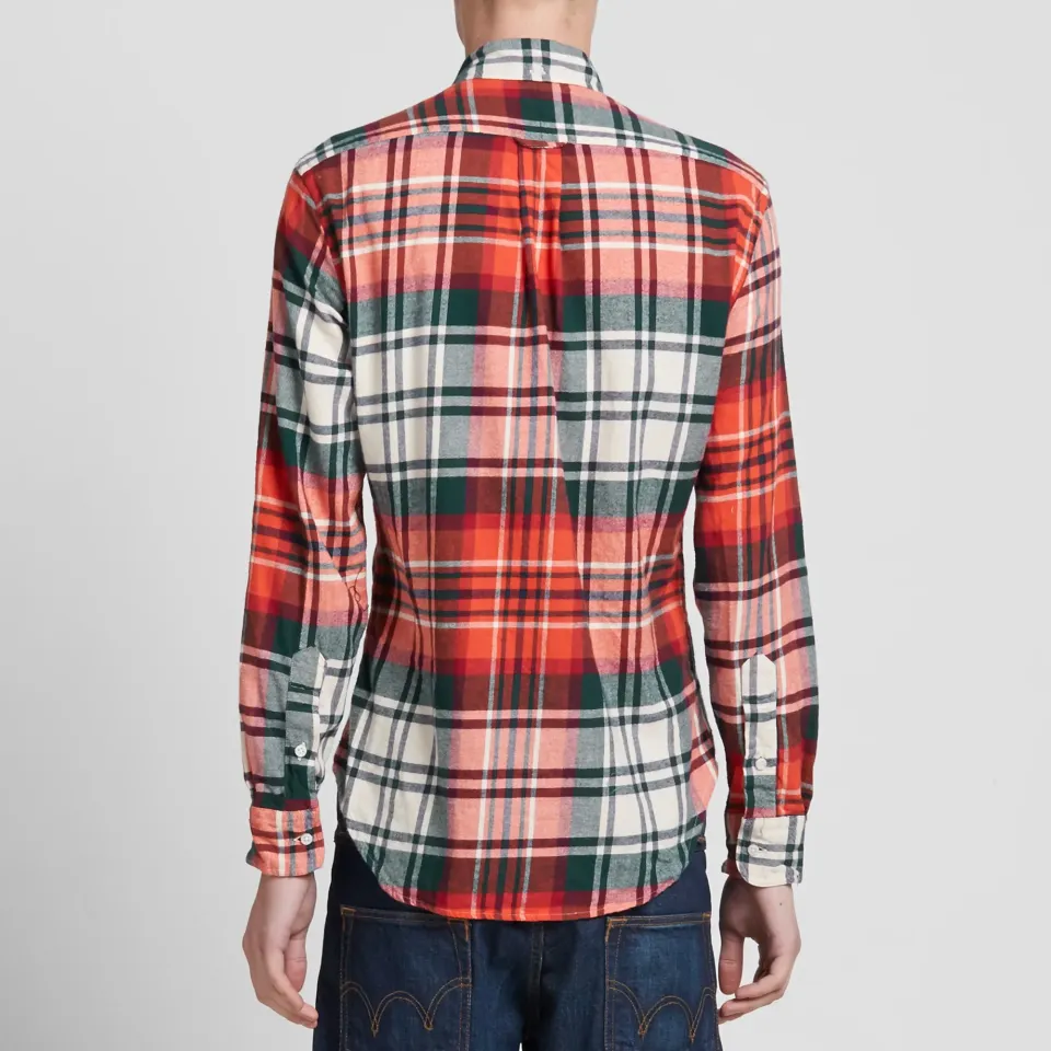 Flannel Big Blanket Check Shirt