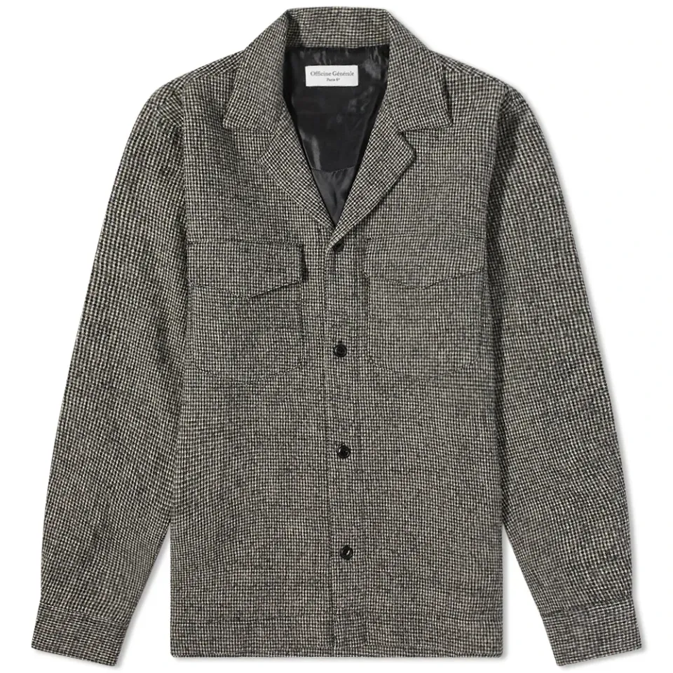 Judas Houndstooth Overshirt