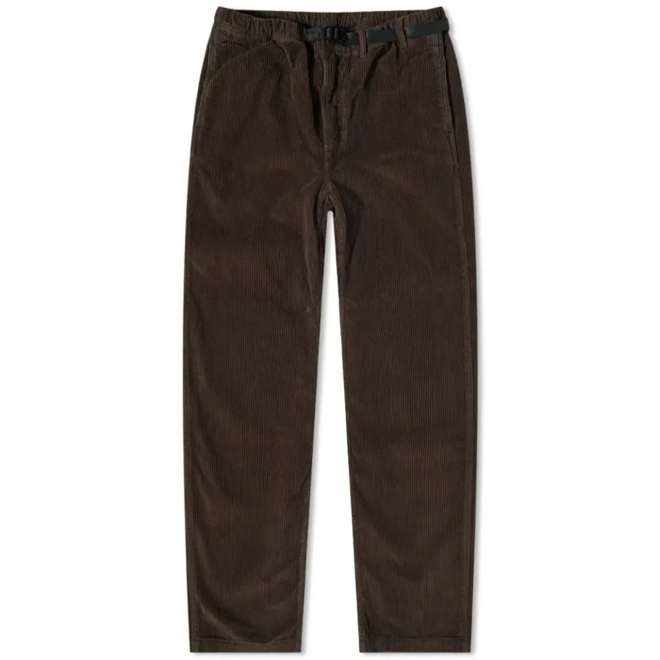 Corduroy Belted Simple Pant