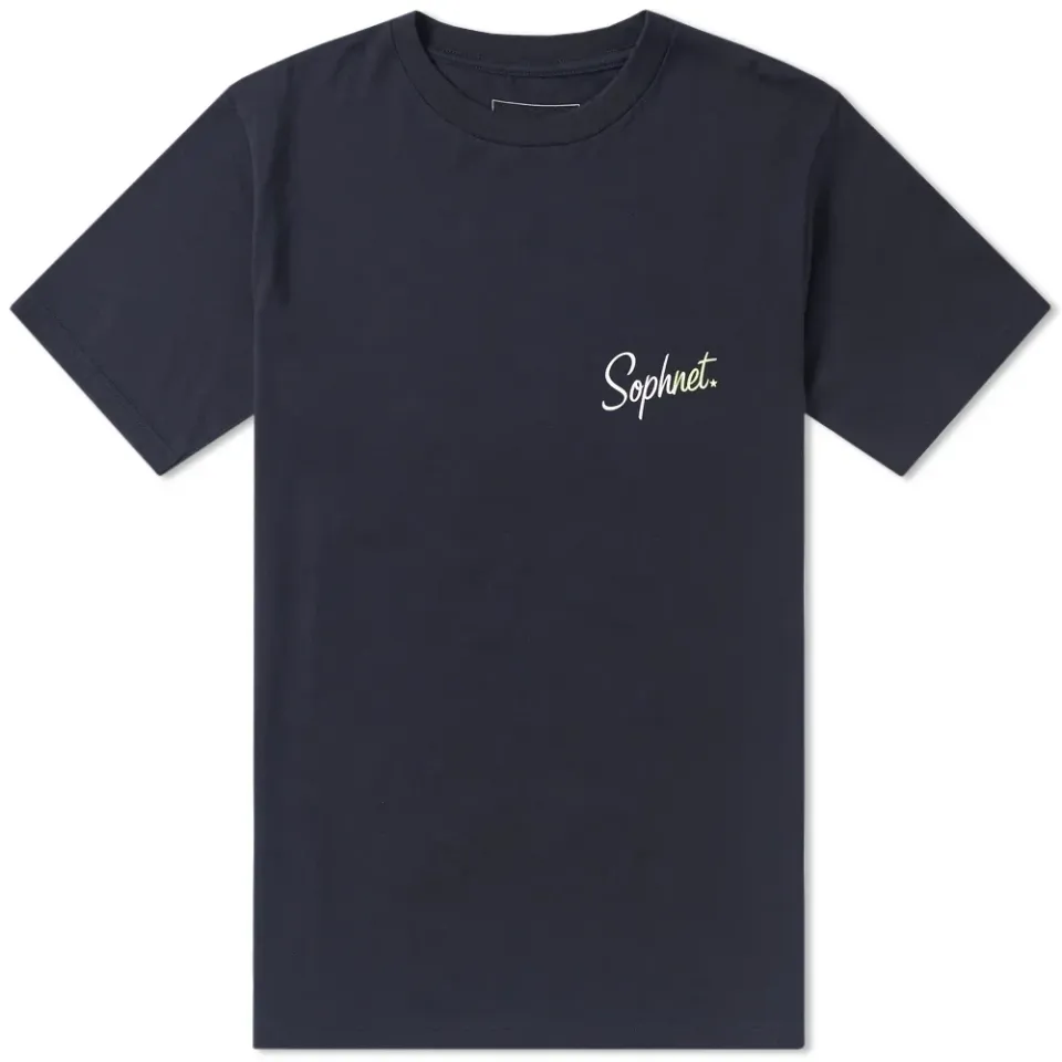 SOPHNET. Two Tone Logo Tee