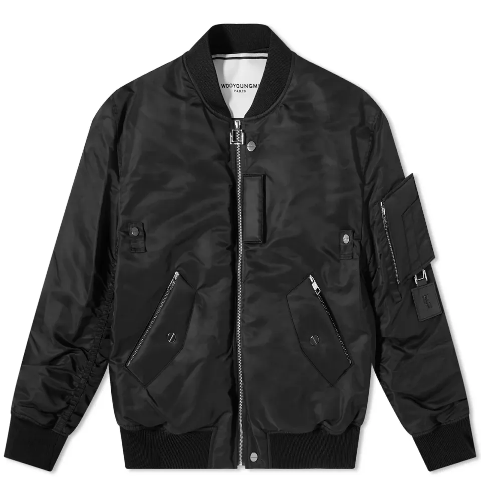 Logo Bomber Jacket