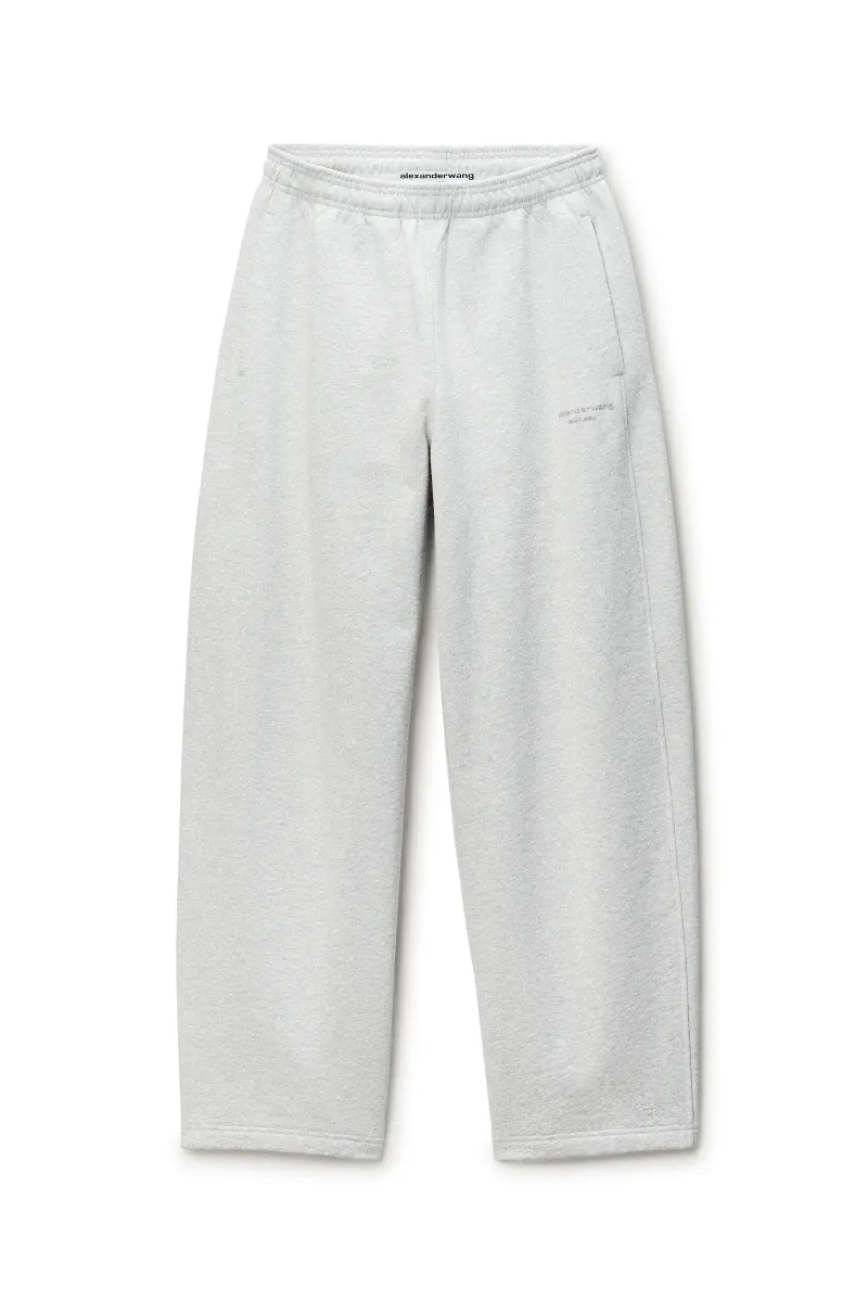 CRYSTAL HOTFIX MID-RISE RELAXED SWEATPANT
