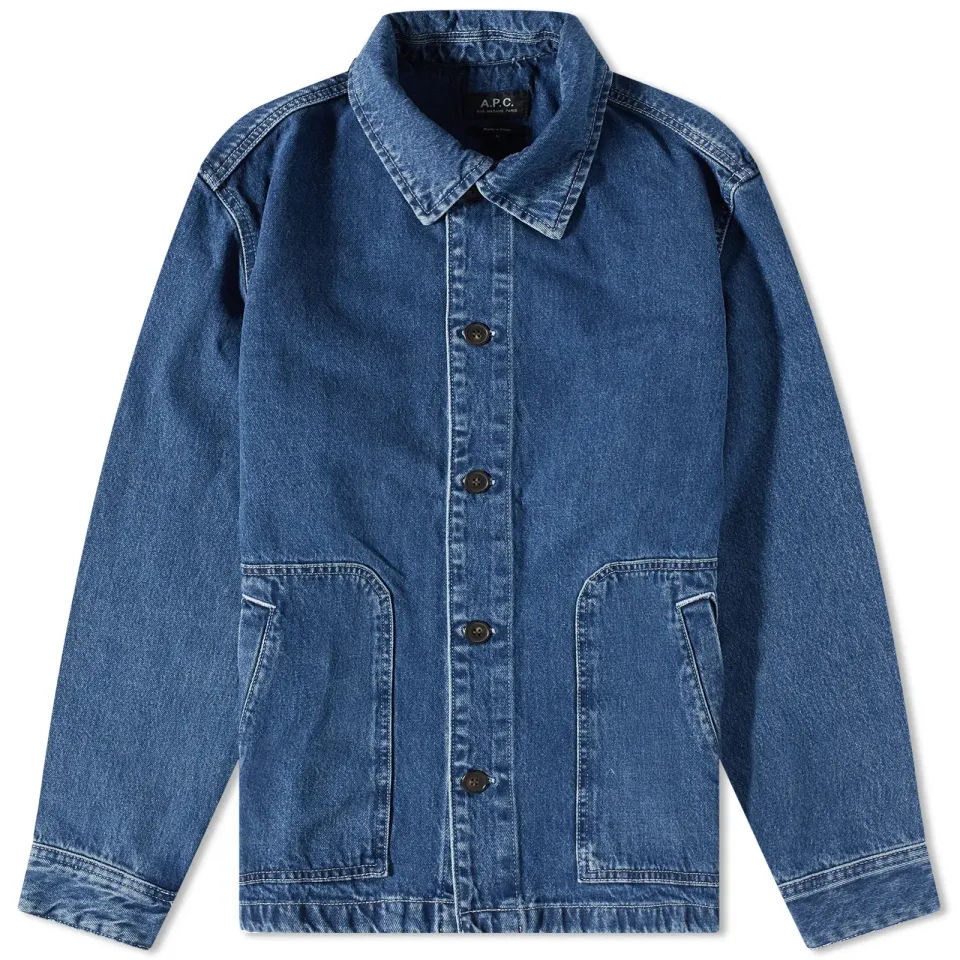A.P.C. Antonio Logo Denim Jacket