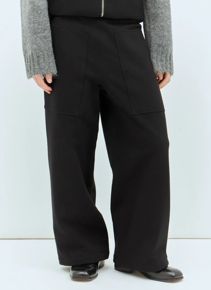 Tailored Thick Jersey Pants