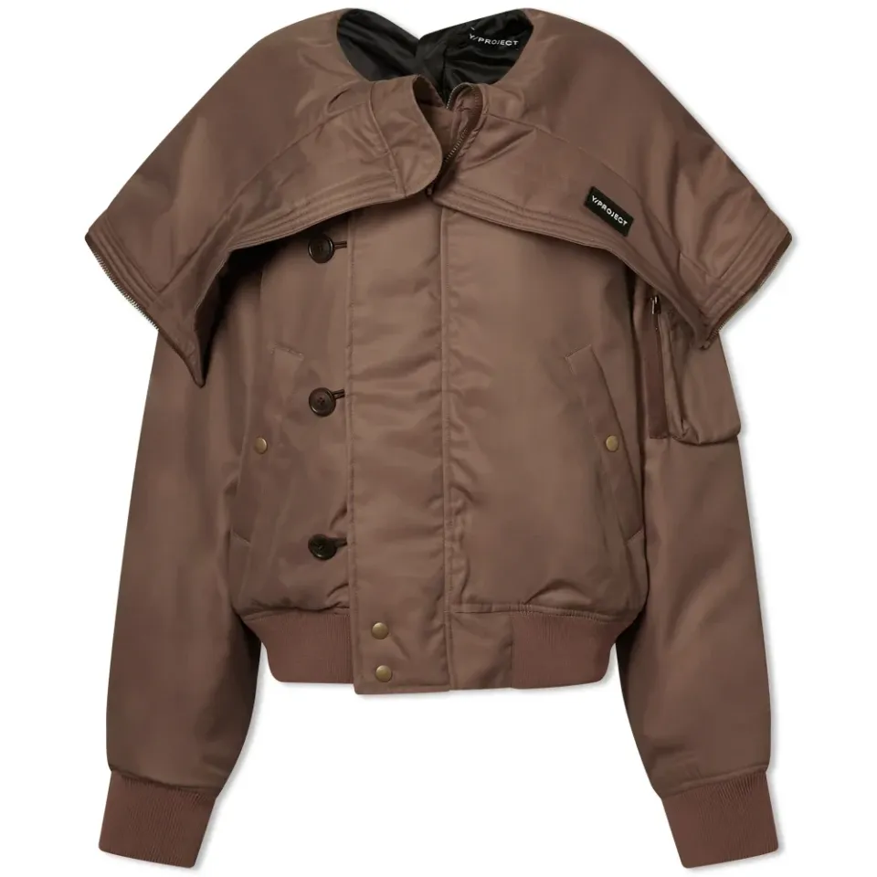 Split Bomber Jacket