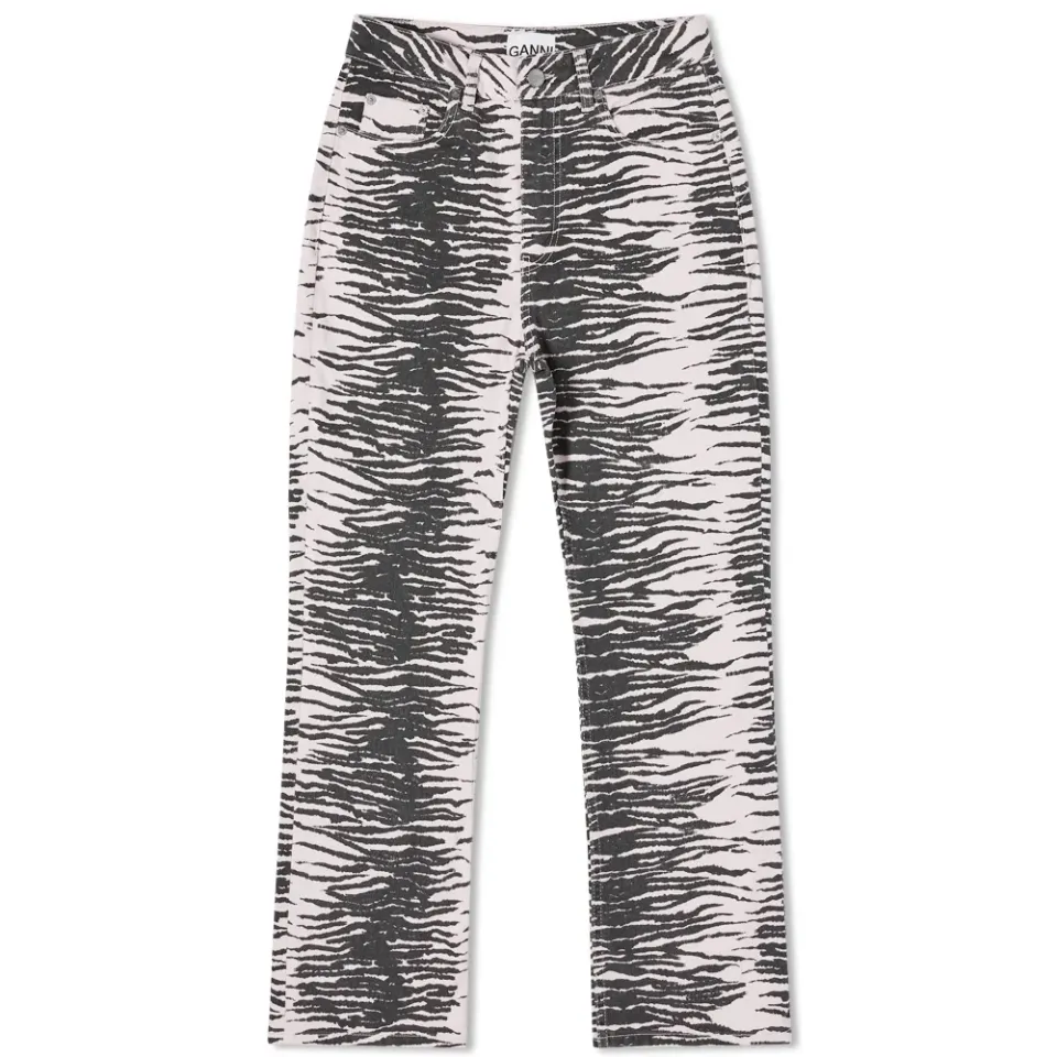 Zebra Print Jean