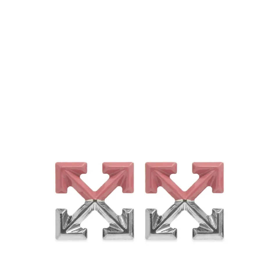 END. x Off-White Mini Painted Arrow Earrings