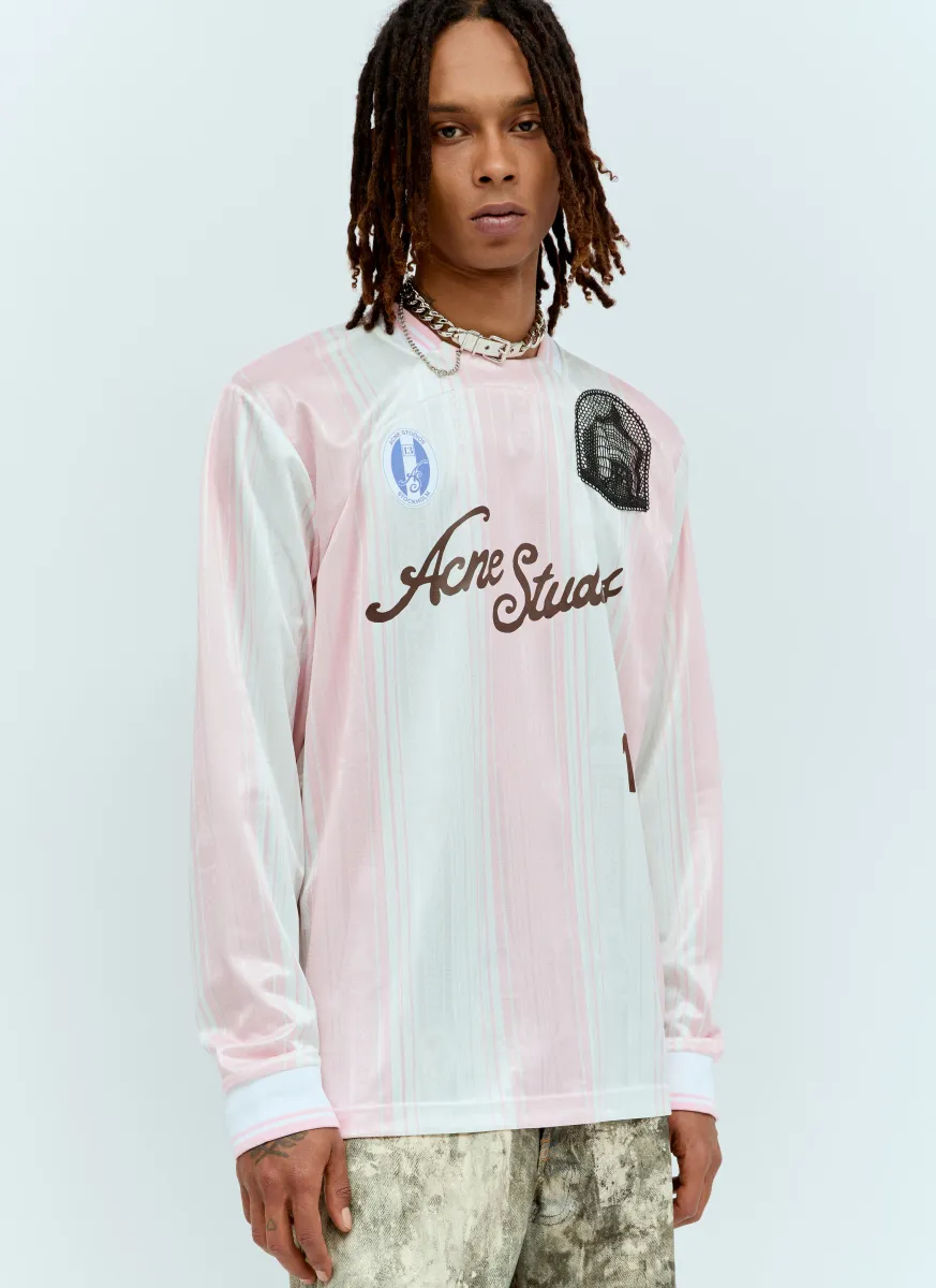 Striped Football Jersey