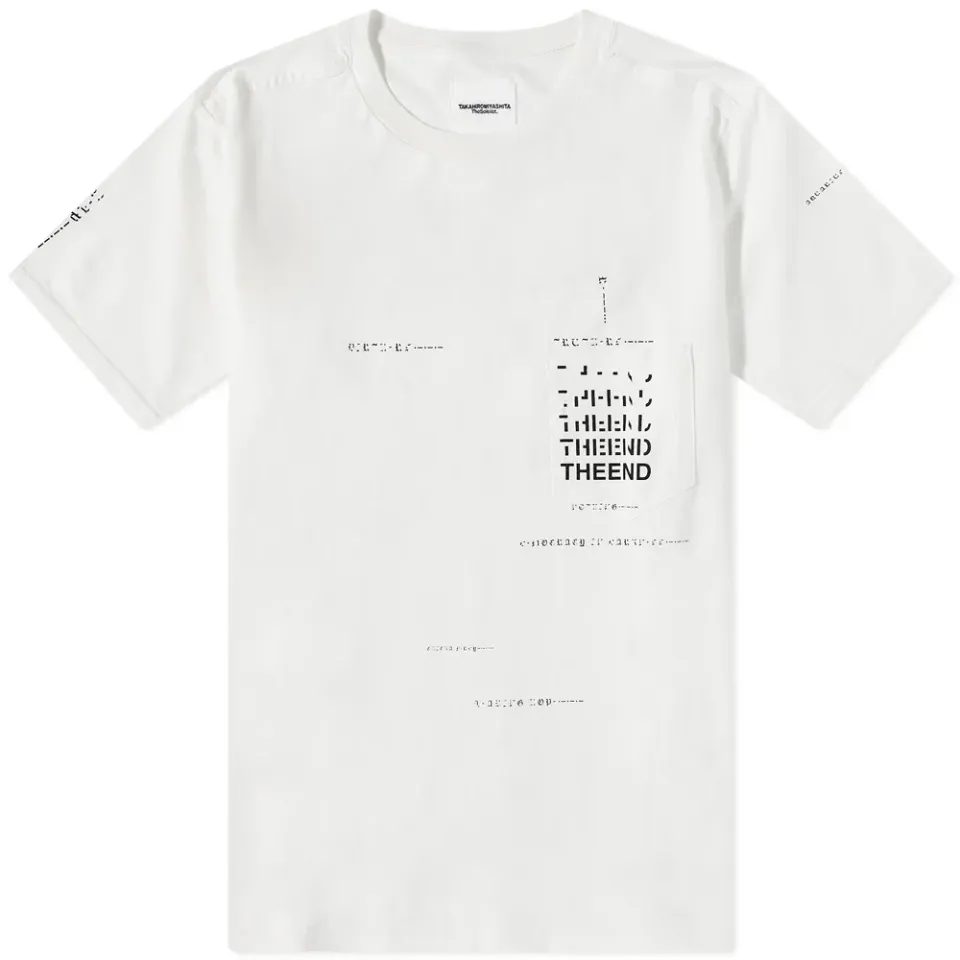 TAKAHIROMIYASHITA TheSoloist. Geometric Morse Code Tee